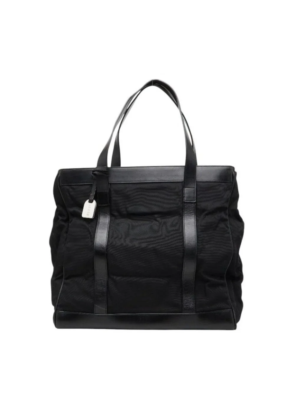 Gucci Tote 002 Black Nylon Canvas
